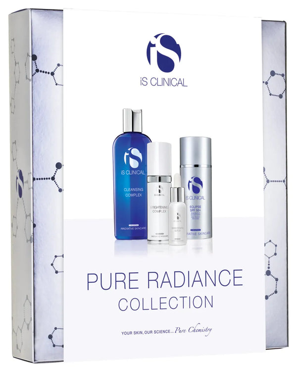 iS Clinical Pure Radiance Collection box of four, incl. Cleansing Complex and Eclipse SPF 50+