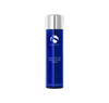 Cobalt blue iS Clinical Daily Active Smoothing Toner bottle with brushed silver cap on a pale grey background