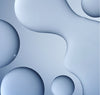 Close-up of the clear, water-light texture of Daily Active Smoothing Toner in soft blue tones