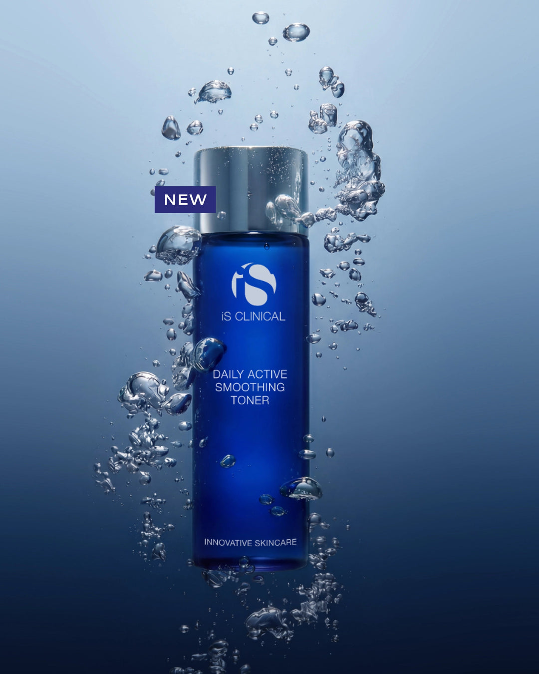 Daily Active Smoothing Toner homepage banner, mobile crop