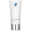 White tube of iS Clinical Cream Cleanser with silver cap and blue logo on clinical-white background