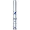 Silver tube of iS Clinical Youth Lip Elixir with blue logo and text on white background